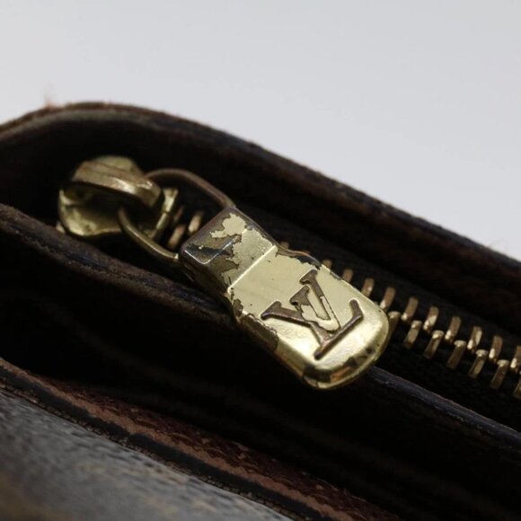 LOUIS VUITTON Monogram Compact Zip Wallet M61667 LV Auth 48893 - Picture 9 of 14